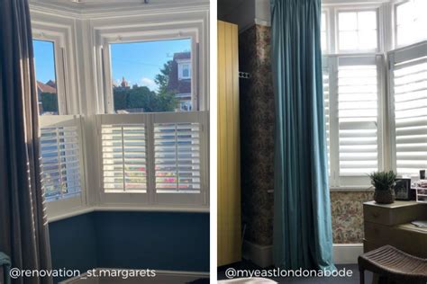 How To Pair Shutters And Curtains Shutter Store UK