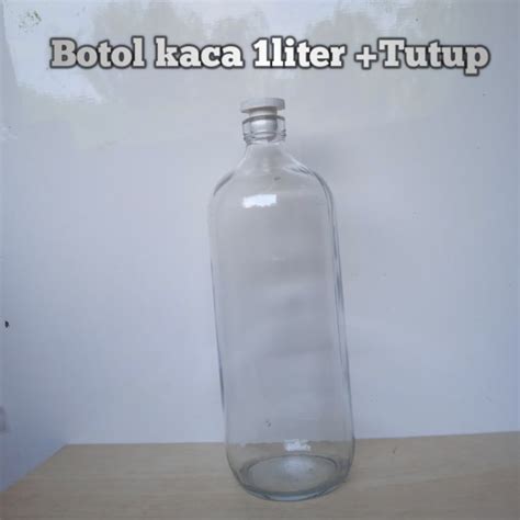 Jual Botol Kaca 1liter Botol Jamu Botol Jus Botol Bensin Eceran