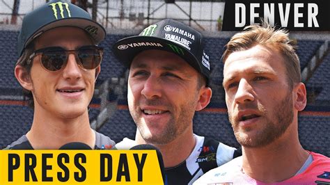 Denver Supercross Press Day Ft Eli Tomac Ken Roczen Chase