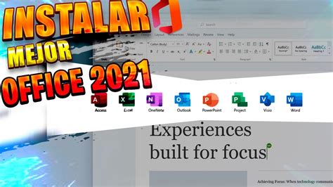 Instalar El Mejor Office Pro En Windows Maxima Activaci N