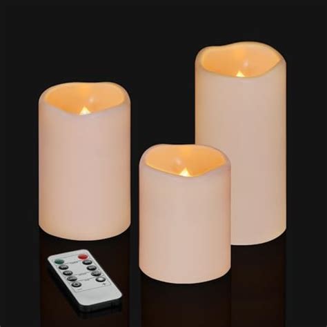 Vinkor Flameless Candles Battery Operated Candles Set