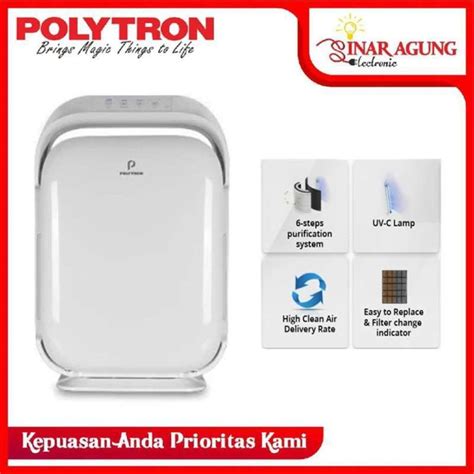 Jual POLYTRON AIR PURIFIER 60M2 PAP 160 PAP160 GARANSI RESMI