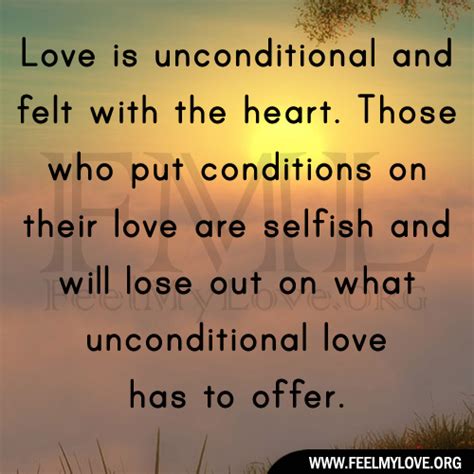 Unconditional Love Quotes. QuotesGram