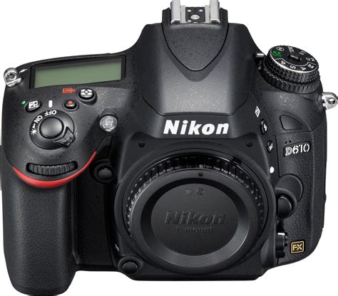 Best Buy Nikon D610 DSLR Camera Body Only Black 1540