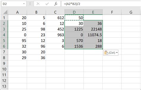 Como copiar uma fórmula no Excel BR Atsit