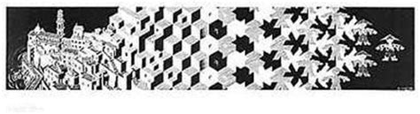 Mc Escher Metamorphosis I Poster Print 9144 X 2540 Cm Amazon