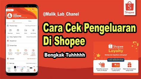 Cara Cek Total Pengeluaran Di Shopee Cek Riwayat Transaksi Shopee