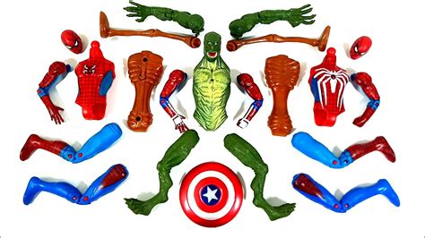 Merakit Mainan Monster Lizard Toys Vs Siren Head Toys Vs Spider Man Vs