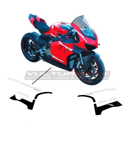 Réplique autocollants bulle Ducati Panigale V4R V4 V2