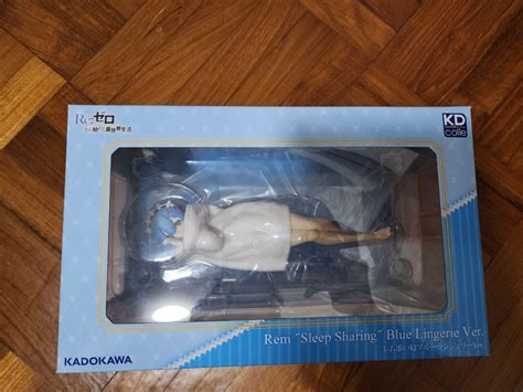 Re Zero Kara Hajimeru Isekai Seikatsu Rem Kdcolle Sleep Sharing Blue Lingerie Ver