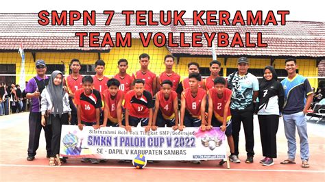 VOLLEYBALL SMPN 7 TELUK KERAMAT - YouTube