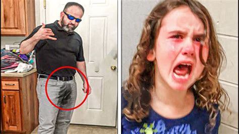 Dad Rushes To Pick 6 Y O Daughter Up From School Teacher Spots Detail On His Pants Immediately