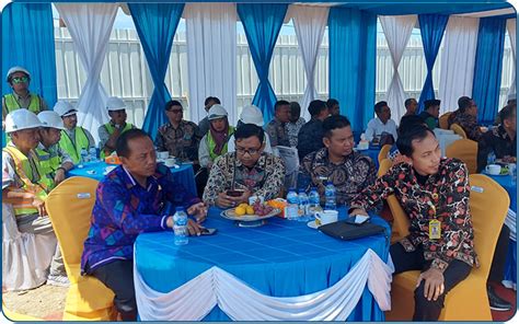 Ketua Pta Sulawesi Barat Letakan Batu Pertama Pembangunan Gedung Kantor