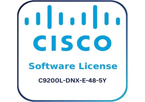 C9200L ESS SOFTWARE SUBSCRIPTION 48P 5YR LIC (C9200L-DNX-E-48-5Y)
