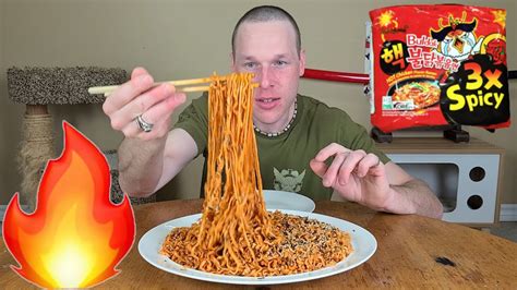 Samyang 3x Spicy Nuclear Fire Noodles Challenge Youtube