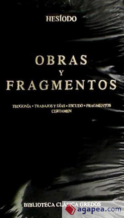 OBRAS Y FRAGMENTOS HESIODO 9788424935177