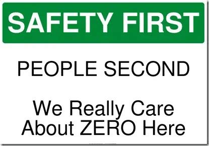 Zero Accident Vision Non-Sense - Safety Risk .net