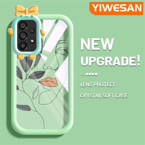 Yiwesan เคสปลอกสำหรับ Samsung A53 5g เคสโทรศัพท์ซิลิโคนสำหรับเด็ก