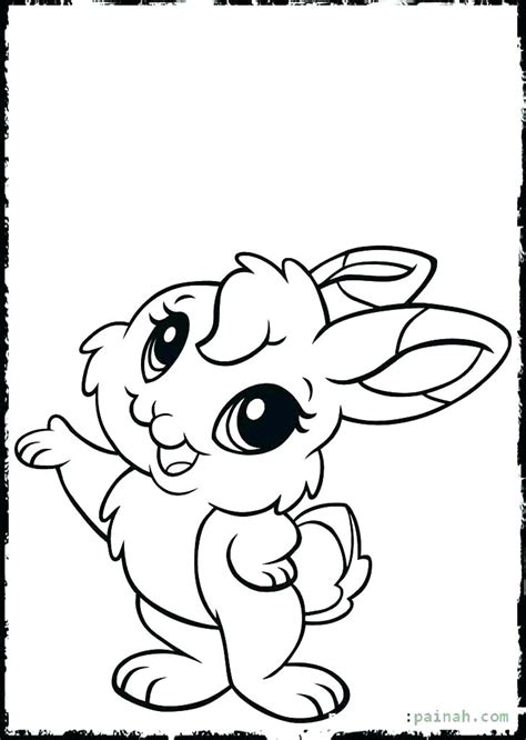 Coloring Pages Of Cute Baby Bunnies At Getcolorings Free