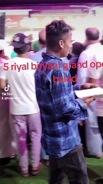 Grand Opening Of 5 Riyal Biryani Balad Biryani Point Kidstoys Youtube