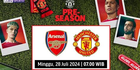 Jadwal Manchester United Link Live Streaming Arsenal Vs Manchester