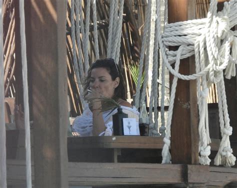 Luann De Lesseps In A Bikini At The Beach In Tulum GotCeleb