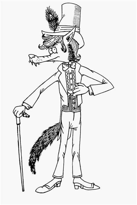 Desenho Do Lobo Mal - 75+ Desenhos do Lobo Mau para Imprimir e Colorir