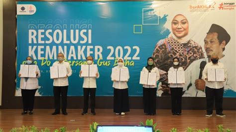 Hadapi Tantangan 2022 Kemnaker Canangkan Tiga Resolusi