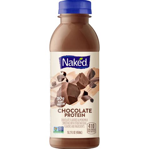 Naked Chocolate Protein Almondmilk Smoothie Smartlabel™