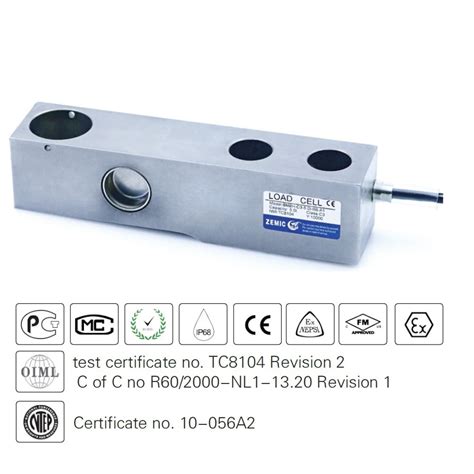 BM8H Load Cell Manufacturers Zemic BM8H Shear Beam Load Cell