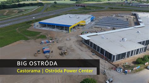 Big Ostr Da Ostr Da Power Center Widok Z Drona Dji