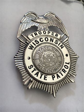 Collectors-Badges Auctions - Wisconsin State Patrol Trooper