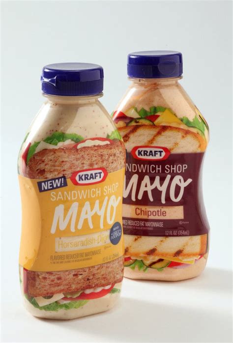 Kraft Sandwich Shop Mayo Flavors