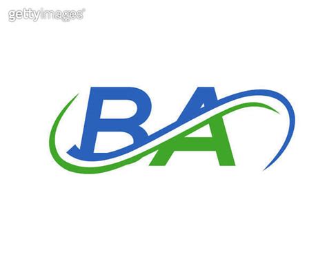 Initial Ba Logo Design Ba Letter Linked Business Logo Ba Logo Design