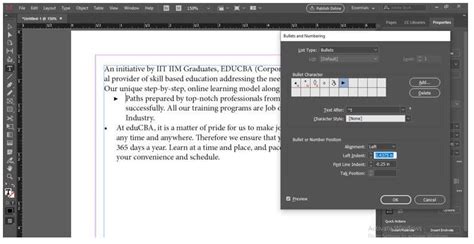 Indesign Bullet Points Complete Guide To Indesign Bullet Points