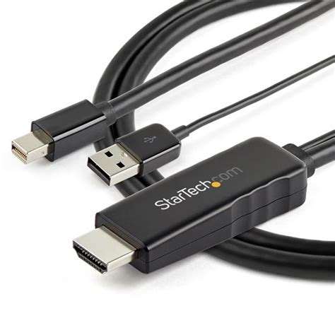 6.6 ft. (2 m) HDMI to Mini DisplayPort Cable - 4K 30Hz | StarTech.com ...