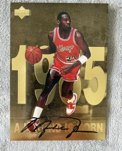 Upper Deck Michael Jordan A Legend Is Born Set Of Jumbo Cards