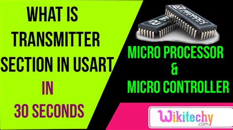 What Is Transmitter Section In USART Microprocessor And