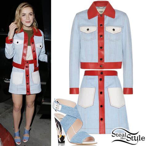 Kiernan Shipka Clothes & Outfits | Steal Her Style