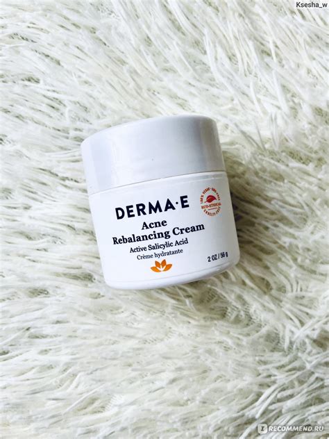 Крем для лица Derma E Acne Rebalancing Cream - «Лучший крем от прыщей ...