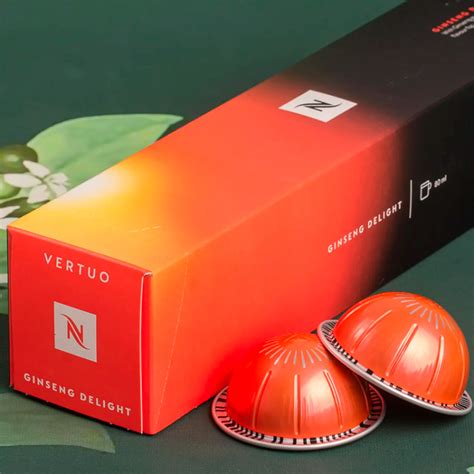 Кофе в капсулах Nespresso Vertuo COFFEE GINSENG DELIGHT купить в