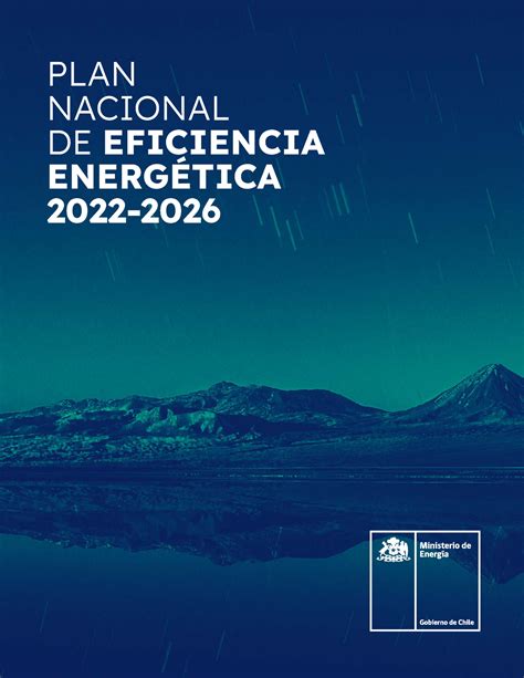 Plan Nacional De Eficiencia Energetica 2022 2026 PLAN NACIONAL DE