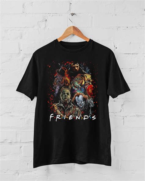 Friends Horror Killers Horror Character Halloween Shirt Beeteeshop