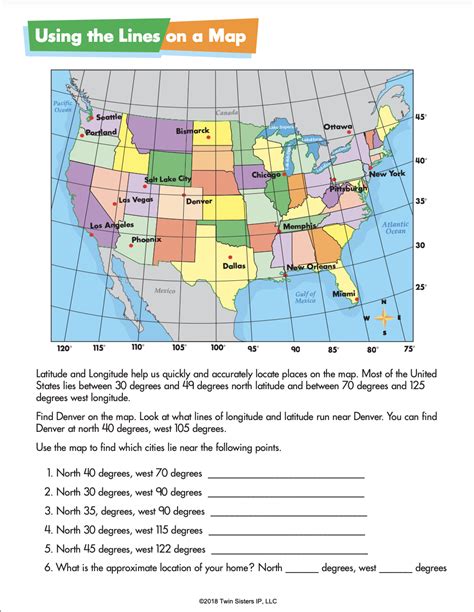 Reading A Map Worksheets Worksheets Library