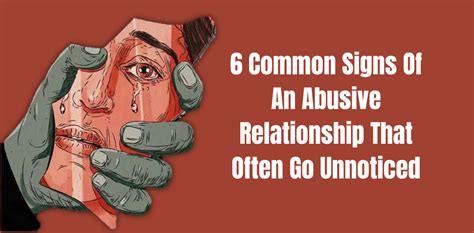 6 Common Signs Of An Abusive Relationship That Often Go Unnoticed