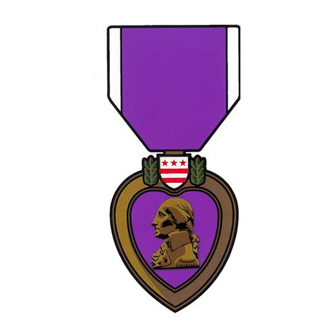 Purple Heart Medal Clip Art Free at tanjaxxonblog Blog