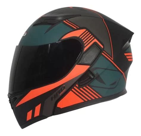 Casco Abatible Hro Ahead Naranja Meses Sin Inter S