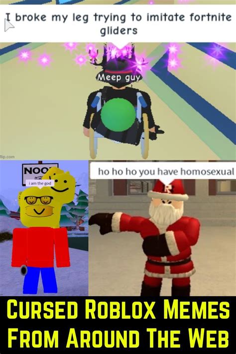 Extremely Cursed Roblox Memes From Around The Web Artofit