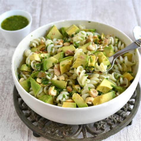 Salade De P Tes L Avocat Et Au Saumon Fum Recette Facile