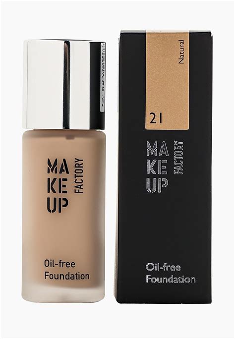 Тональное средство Make Up Factory с матовым покрытием, для нормальной ...